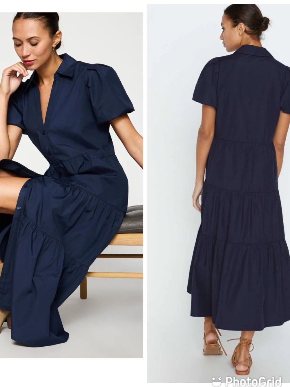 ❌SOLD❌Brochu Walker Havana dress in Navy New with Tags! - Picture 2 of 9